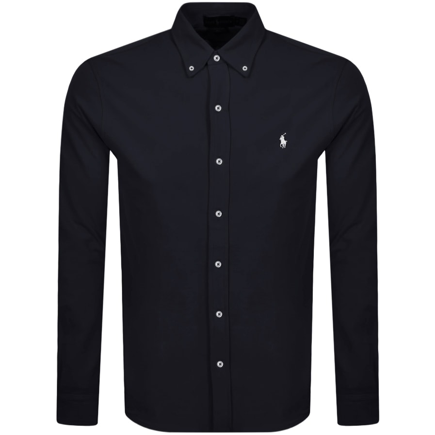 Alternative Image for ProductRalph Lauren Featherweight Mesh Shirt Navy1